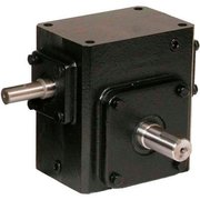 WORLDWIDE ELECTRIC Worldwide HdRS206-5/1-R Cast Iron Right Angle Worm Gear Reducer 5:1 Ratio HdRS206-5/1-R